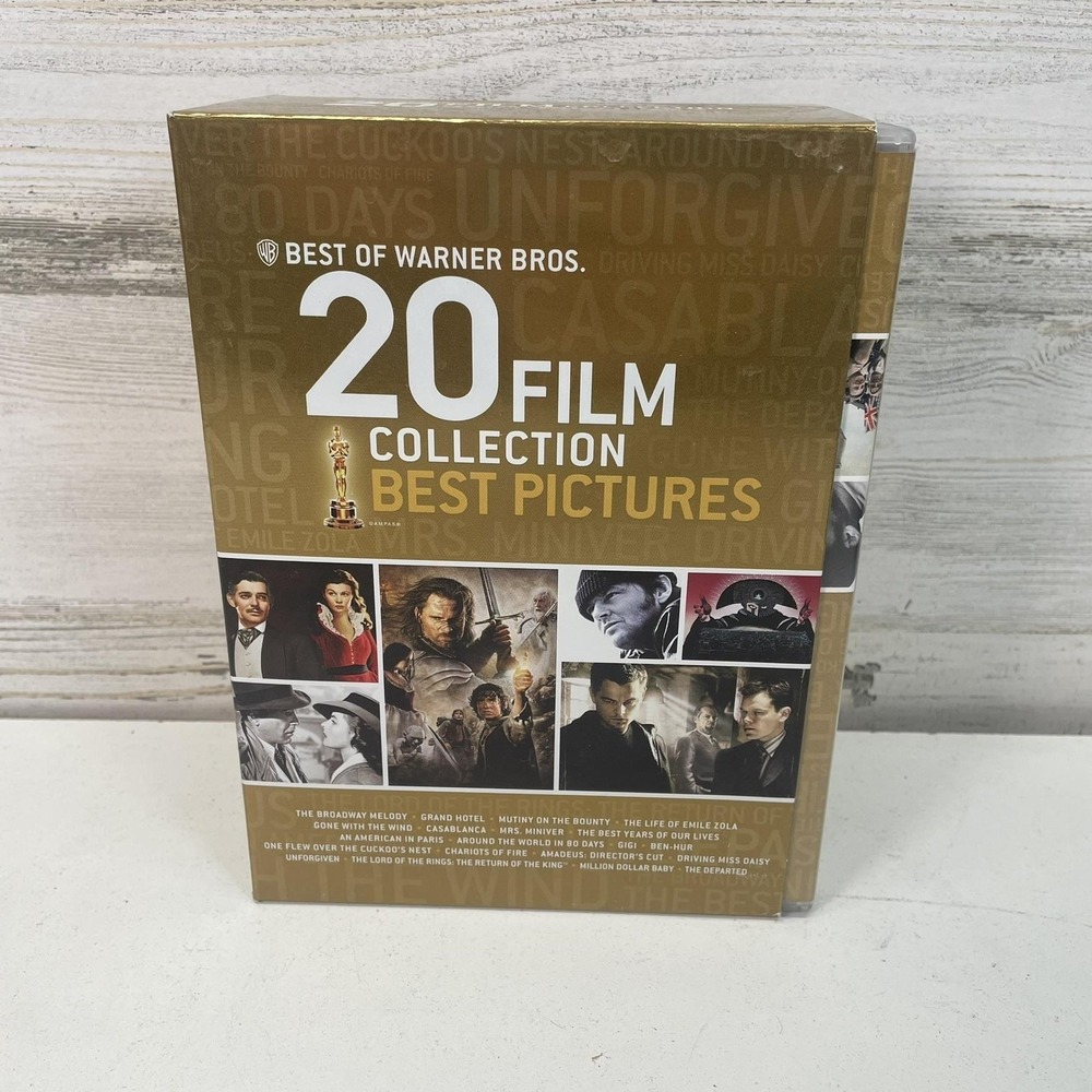 Best Of Warner Bros Gold 20 Film Collection Best Pictures DVD Box Set NTSC